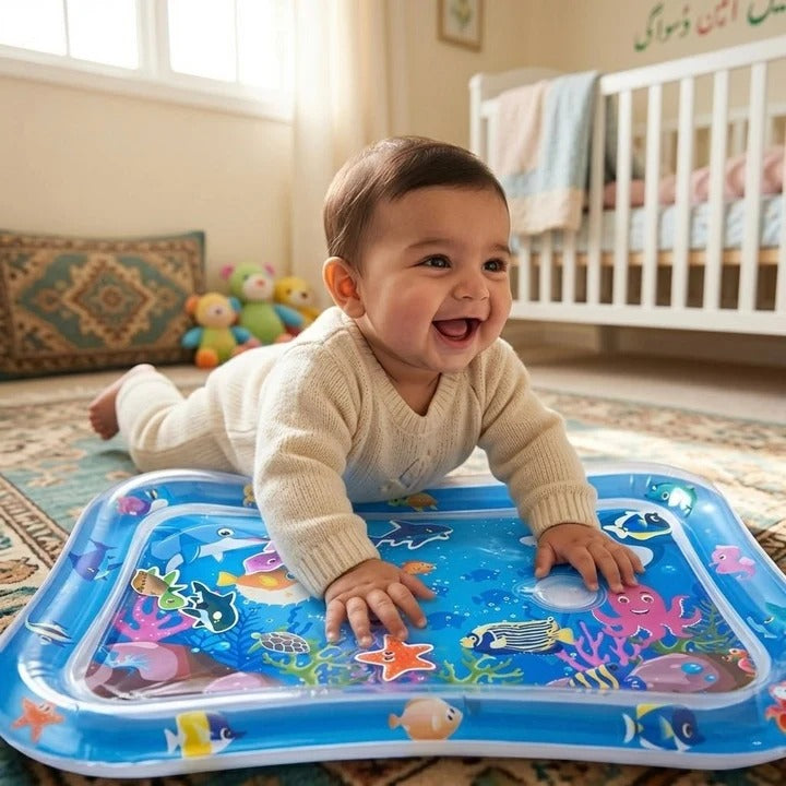 Baby Water Play Mat – Tummy Time Sensory Activity Mat