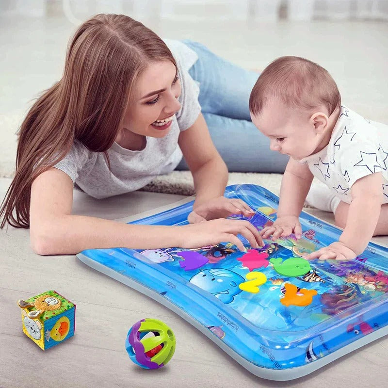 Baby Water Play Mat – Tummy Time Sensory Activity Mat