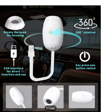 galaxy light project wireless usb